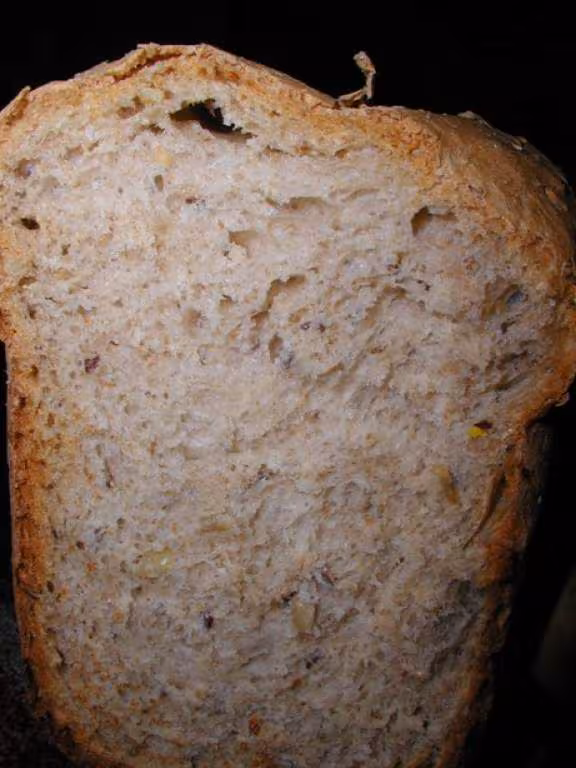 Mie du pain au levain liquide en map