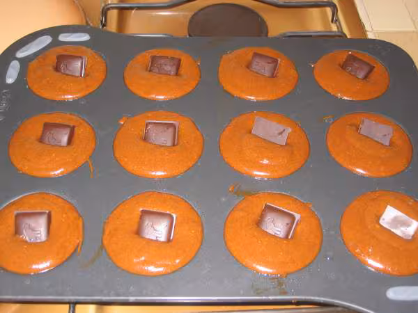 Muffins avant cuisson