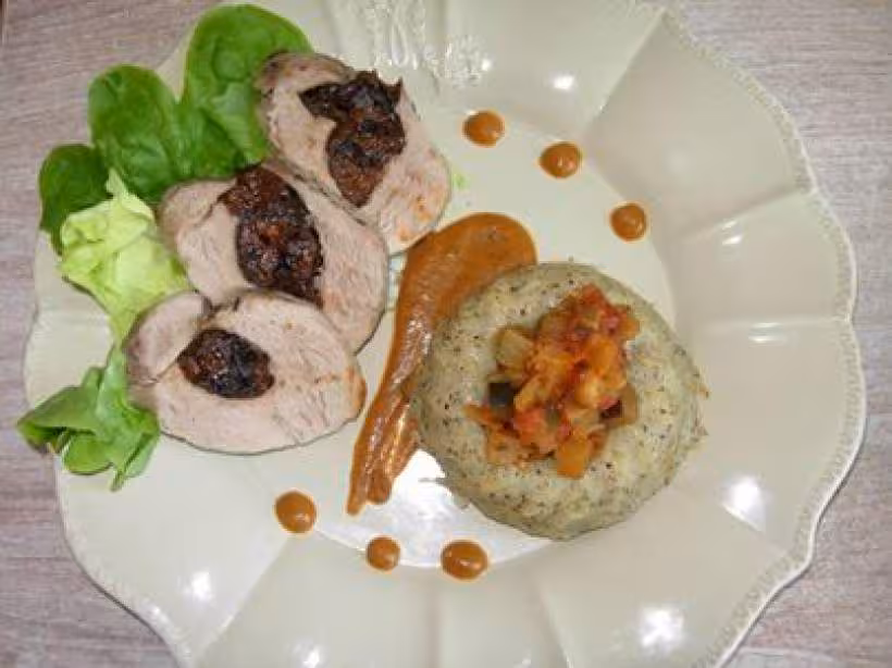 Filet mignon aux pruneaux