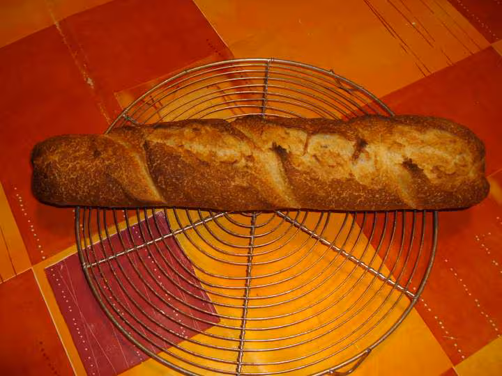 Baguette en mix pain au levain
