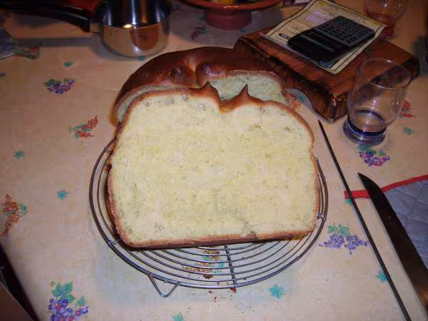 L interieur de la brioche au pif