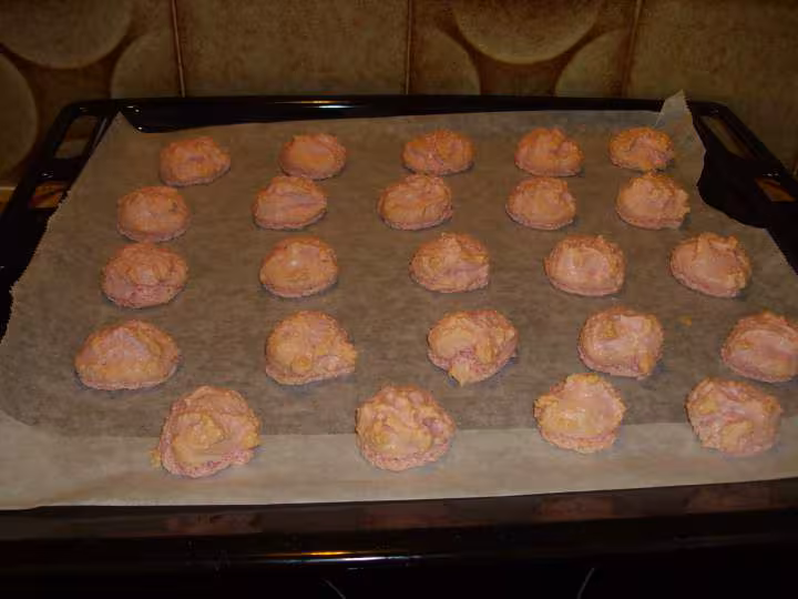 Macarons a fourrer creme fleur d oranger