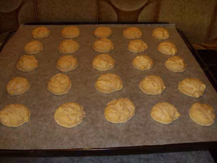 Macarons cuits