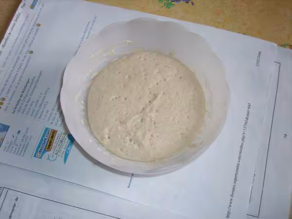 Mini levain au bout de 25