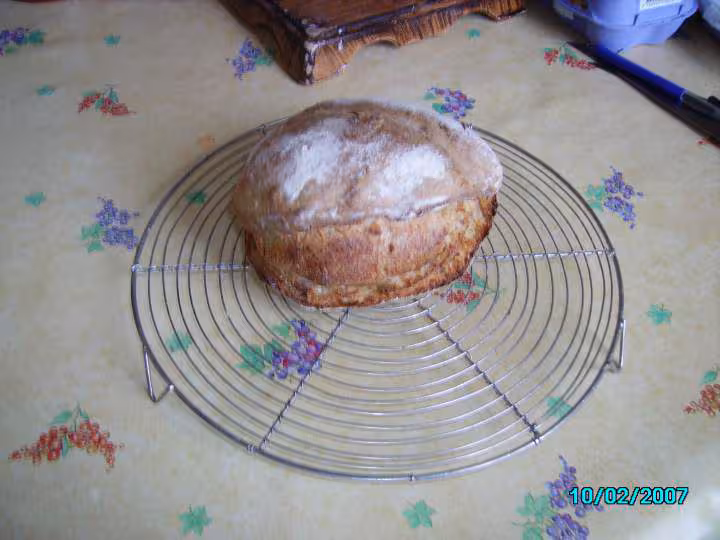 Pain au levain paton congele