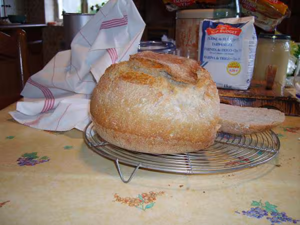 Pain au levain tres gonfle