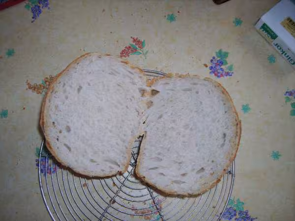Pain entierement au levain du 12 juillet