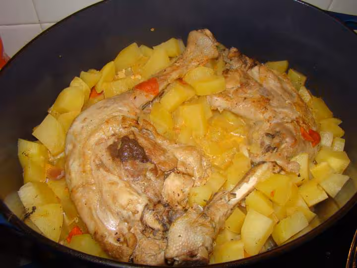 Cuisse de dinde a la provencale