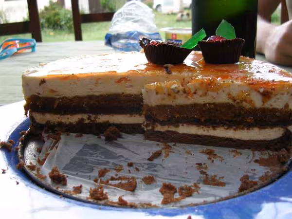 Delice abricots en coupe