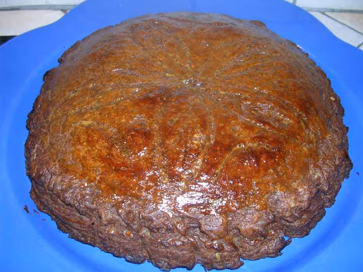 Galette feuilletee au chocolat