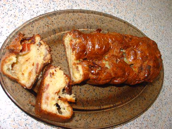 Cake aux figues et jambon cru au thermomix