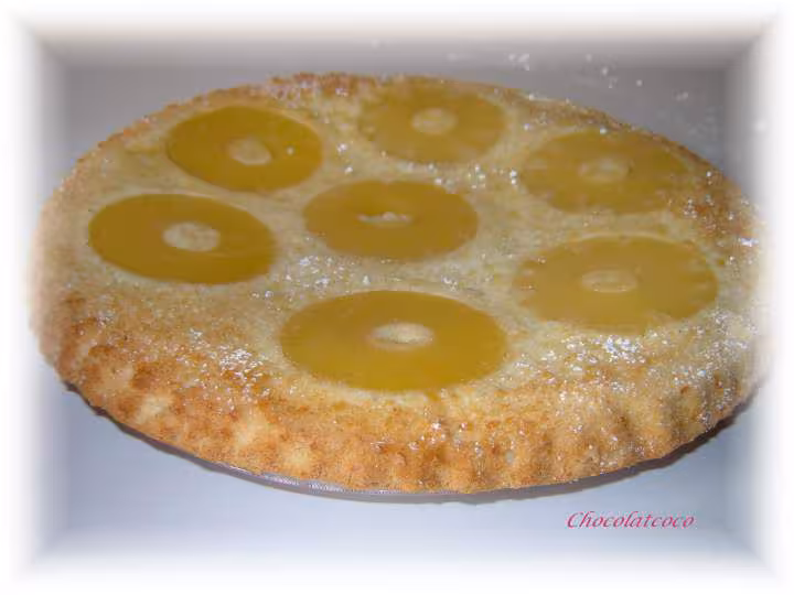Gateau ananas amandes