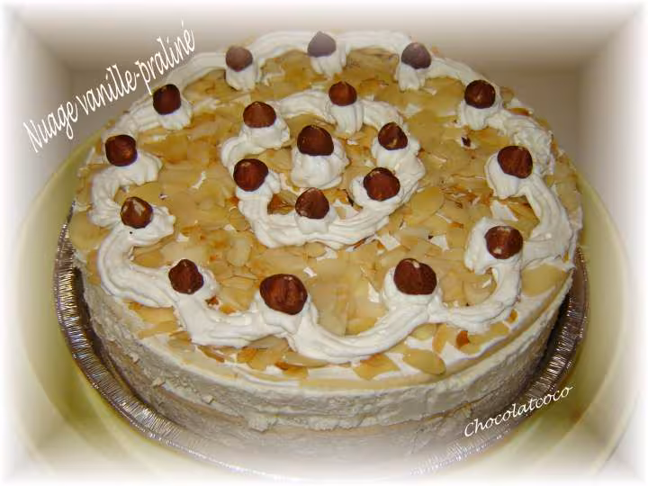Nuage vanille praline