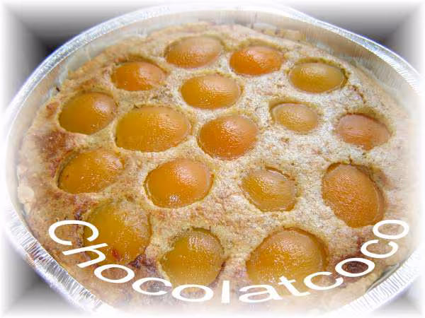 Tarte amandine aux abricots