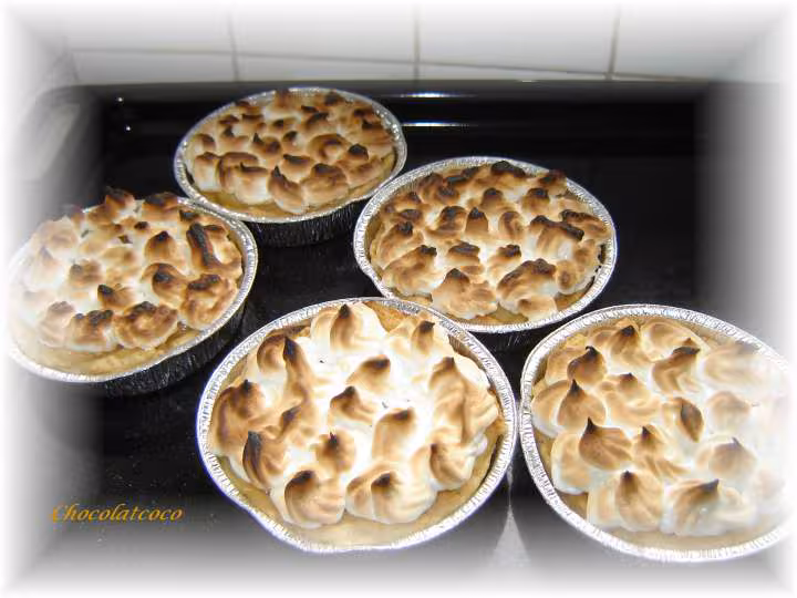 Tartelettes au citron meringuees