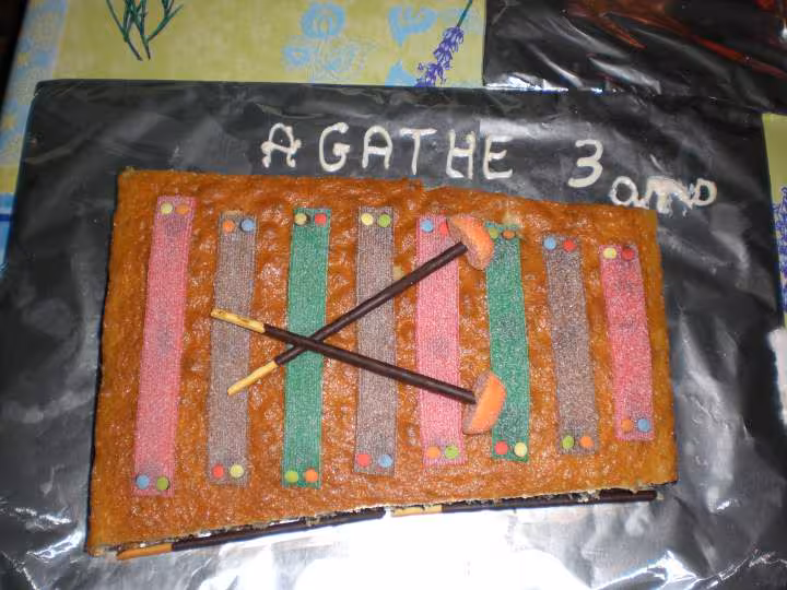Gateau xylophone
