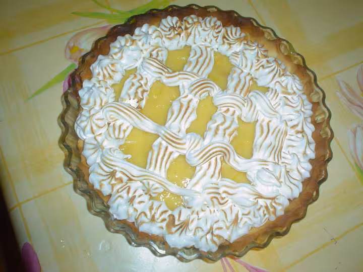 Ma tarte au citron meringuee