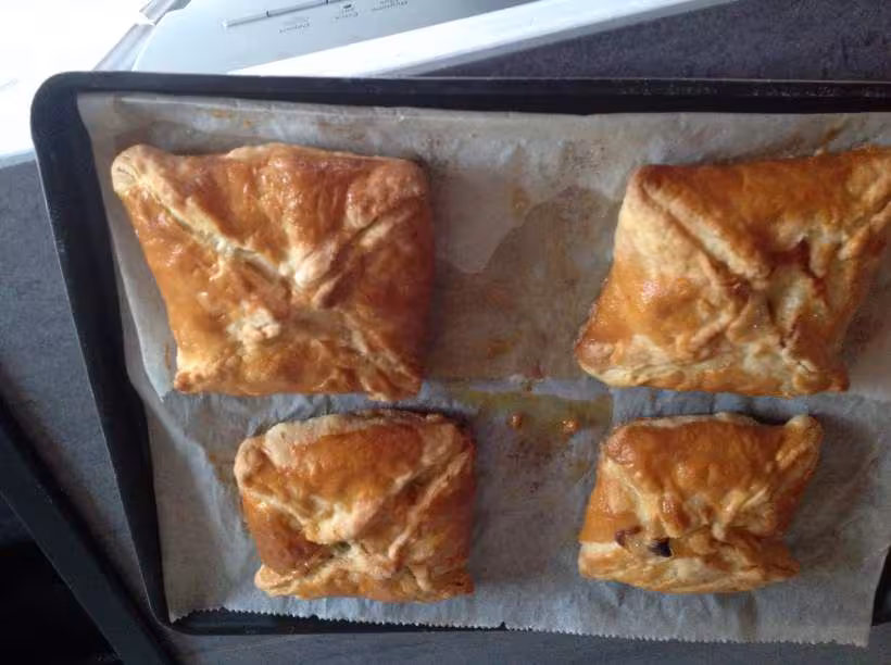 Feuillet poireaux chevre