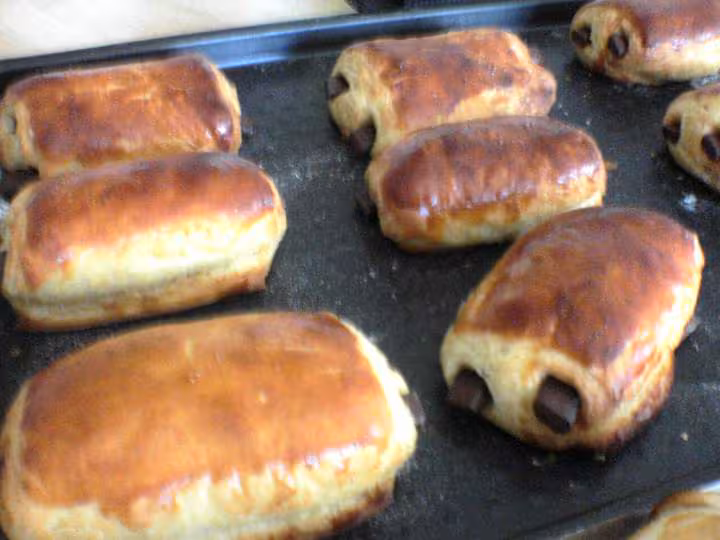 Pain au chocolat au levain