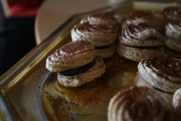 Macaron chocolat