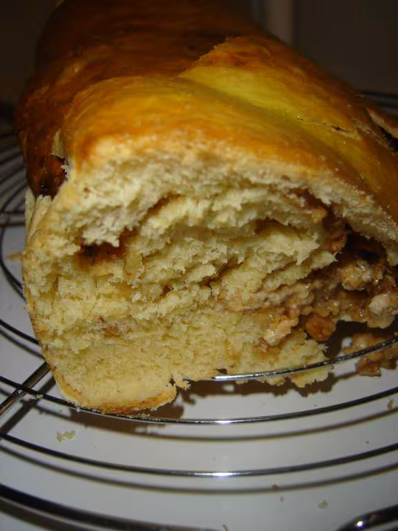 Ma premiere brioche au turon un loupe