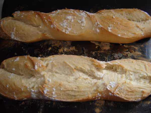 Mes baguettes cuites