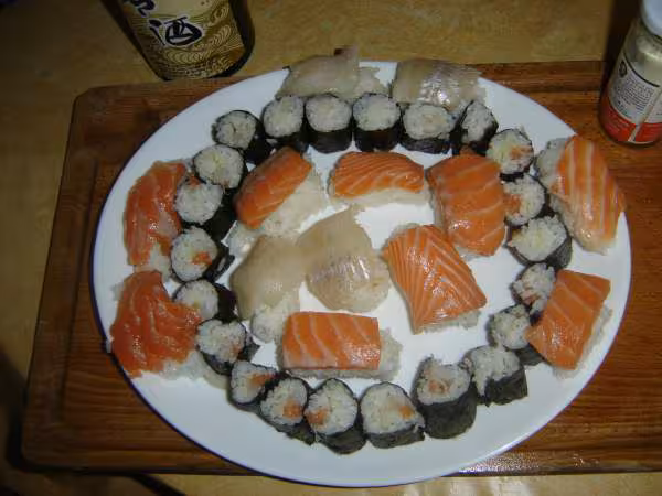 Mes premiers sushis