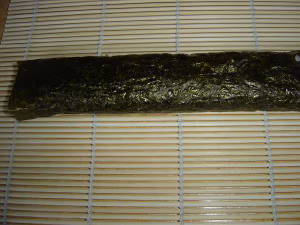 Mes sushis en etapes