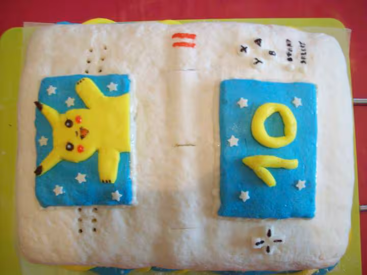 Gateau nintendo ds