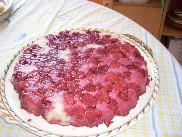Visantine aux framboises
