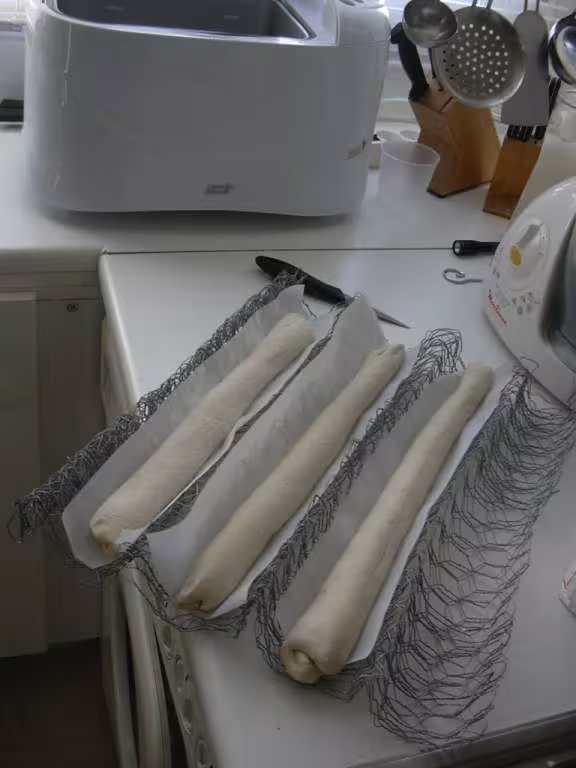 1eres baguettes 100 levain liquide