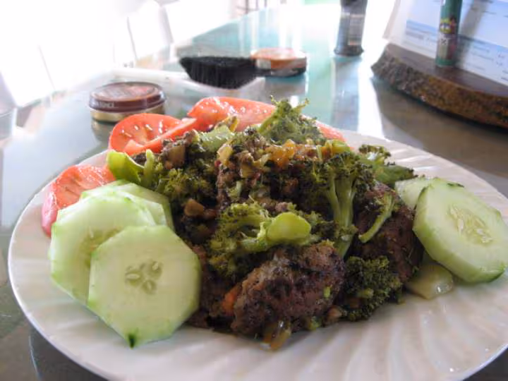 Boulette de steak hache au four