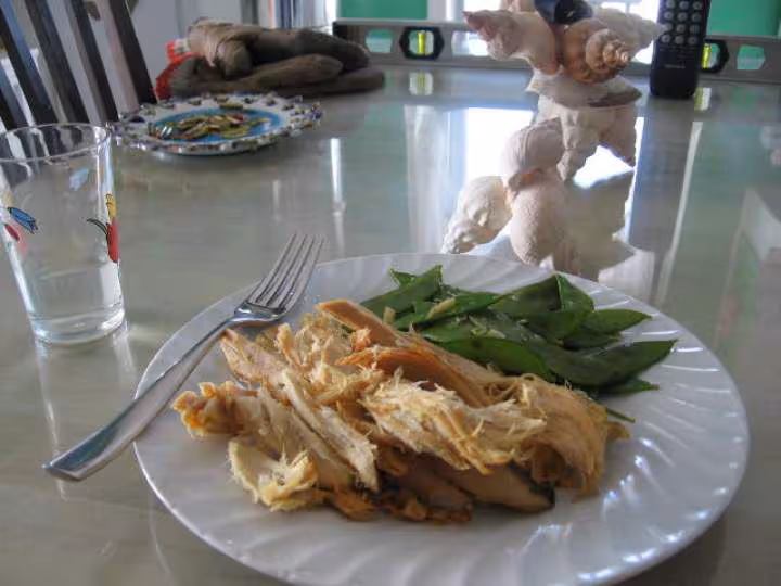 Dinde et salade