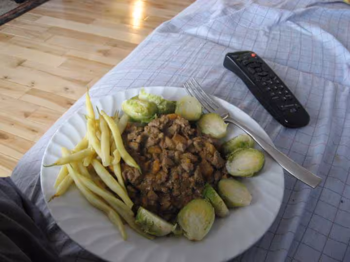 Foie de boeuf et courge