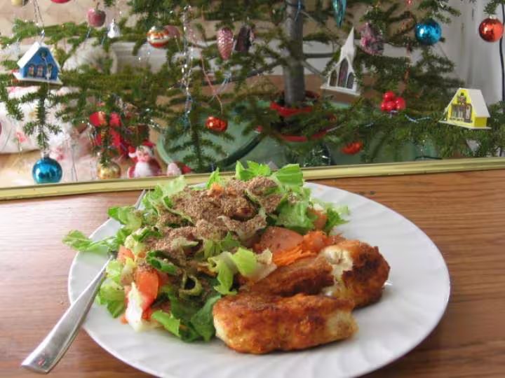 Salade et fletan