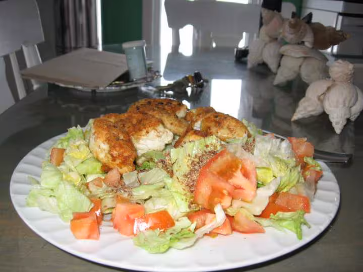 Salade et fletan