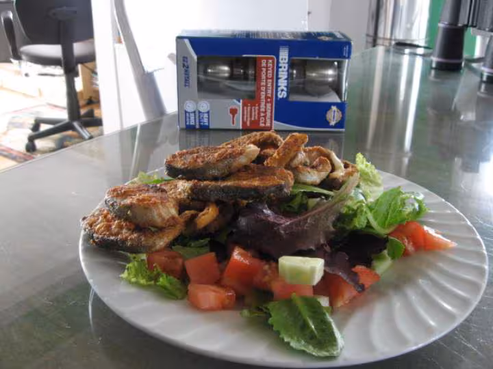 Saumon salade
