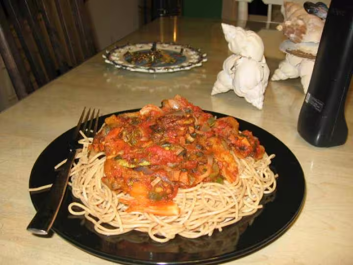 Spaghetti de ble entier