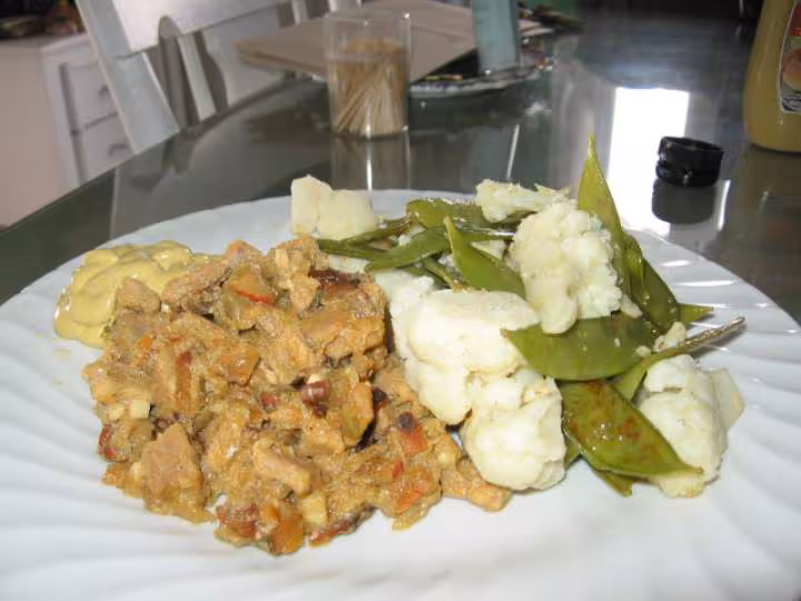 Steak et chou fleur