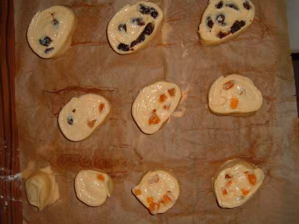 Brioches aux fruits