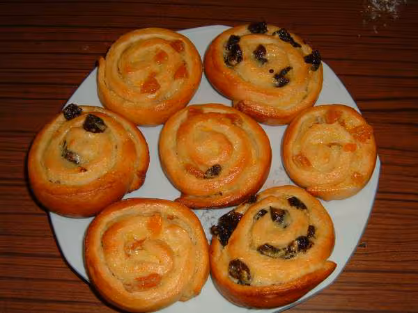 Brioches fruitees