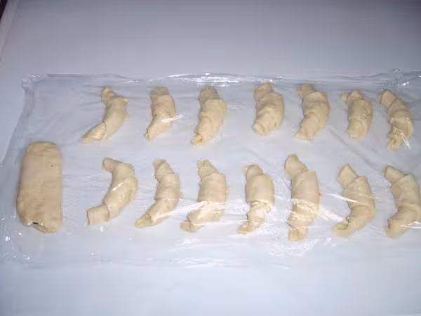 Croissants avant la levee de 2h30