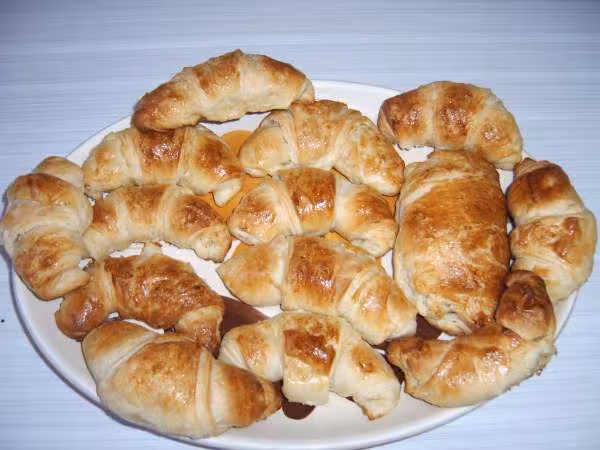 Croissants prets a etre manges