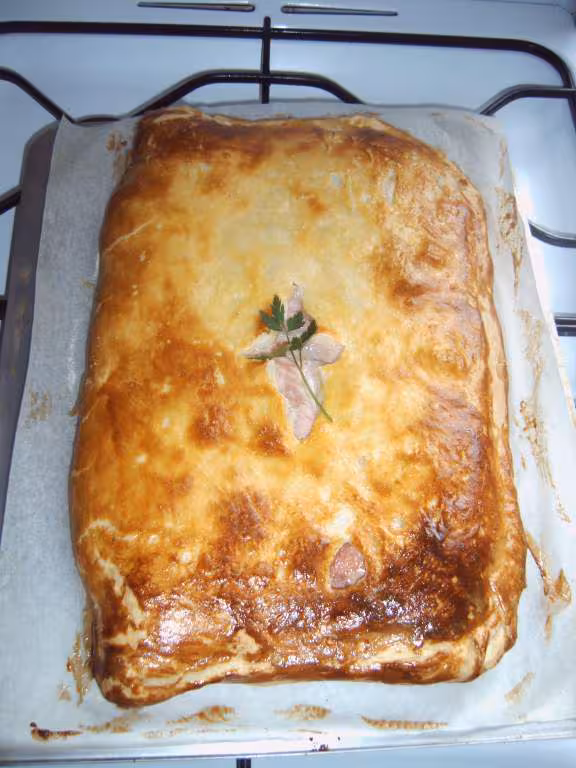 Feuillete chevre epinard 2