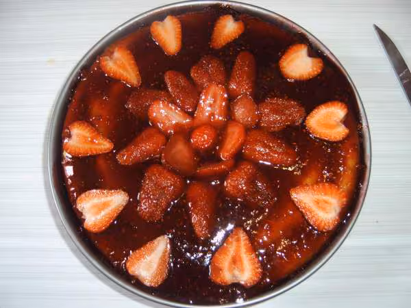 Gateau aux fruits rouges de cococitron