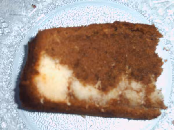 Gateau cacao et coeur coco d evanna