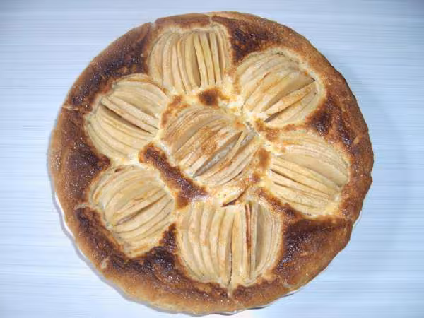 Tarte aux pommes facon mamanhelene