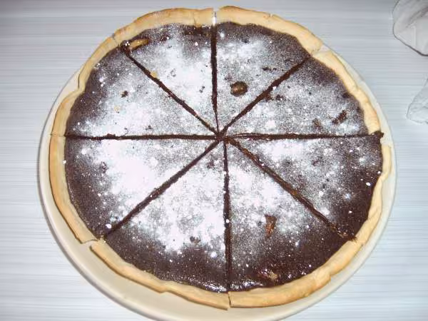 Tarte choco banane d helianthine