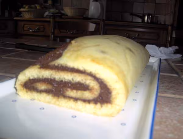 Roule au chocolat