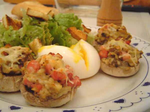 Champignons farcis2